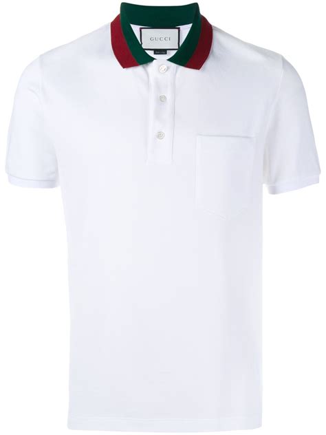 mens gucci collar shirt|gucci polos for men.